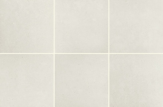 24x24 Outlander Speckled  Natural Stone-Look Matte Smooth Porcelain Tile Warm Ivory