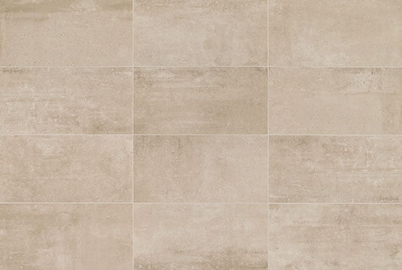 24x48 Union  Natural Concrete-Look Matte Smooth Porcelain Tile Warm Beige