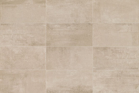 12x24 Union Natural Concrete-Look Matte Smooth Porcelain Tile