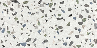 Stone Mix - 24x48 Outlander Natural Terrazzo-Look Matte Smooth Porcelain Tile