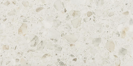 24x48 Outlander  Natural Terrazzo-Look Matte Smooth Porcelain Tile Soft Gray
