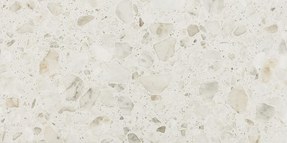 24x48 Outlander  Natural Terrazzo-Look Matte Smooth Porcelain Tile Soft Gray