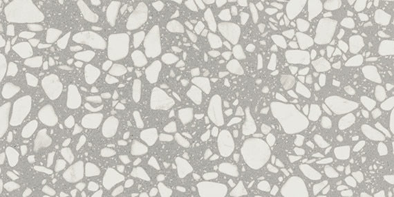 24x48 Outlander  Natural Terrazzo-Look Matte Smooth Porcelain Tile Light Gray