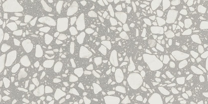 24x48 Outlander  Natural Terrazzo-Look Matte Smooth Porcelain Tile Light Gray
