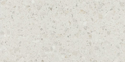 24x48 Outlander Fragment Shard  Natural Terrazzo-Look Matte Smooth Porcelain Tile Warm Ivory