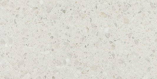 Warm Ivory - 24x48 Outlander Fragment Shard Natural Terrazzo-Look Matte Smooth Porcelain Tile