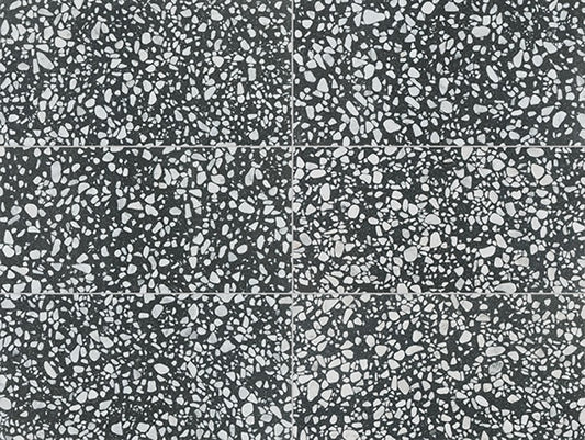 24x48 Outlander Fragment Shard  Natural Terrazzo-Look Matte Smooth Porcelain Tile Cool Gray