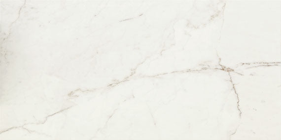 24x48 Classentino Marble  Natural Marble-Look Polished Smooth Porcelain Tile Cream White