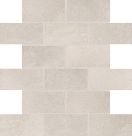 12x12 Advantage Mosaic Stone-Look Matte Smooth Ceramic Tile