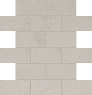 12x12 Modern Hearth Mosaic Concrete-Look Matte Smooth Porcelain Tile