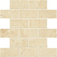 2x4 Mirasol  Mosaic Marble-Look Matte Smooth Porcelain Tile Light Beige