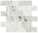 2x4 Simplystick Mosaix Subway Pattern  Mosaic Marble-Look Polished Smooth Marble Tile Beige Marble