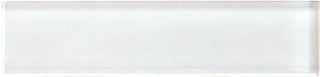2x8 Color Appeal Natural Solid-Color Glossy Smooth Glass Tile