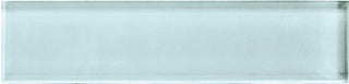 2x8 Color Appeal Natural Solid-Color Glossy Smooth Glass Tile