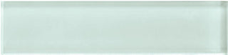 2x8 Color Appeal Natural Solid-Color Glossy Smooth Glass Tile