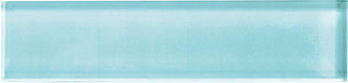 2x8 Color Appeal Natural Solid-Color Glossy Smooth Glass Tile