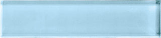 2x8 Color Appeal Natural Solid-Color Glossy Smooth Glass Tile