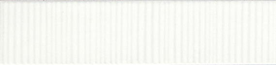 2x8 Revalia Remix  Natural Solid-Color Matte Rippled Ceramic Tile Frost White