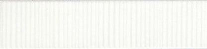 2x8 Revalia Remix  Natural Solid-Color Matte Rippled Ceramic Tile Frost White