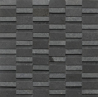 11x11 Stone A La Mod Mosaic Stone-Look 3D-Geometric Honed Smooth Stone Tile