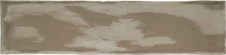 3x12 Artigiano Natural Solid-Color Glossy Undulated Ceramic Tile