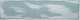 3x12 Artigiano  Natural Solid-Color Glossy Undulated Ceramic Tile Light Blue