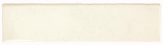 3x12 Mesmerist Natural Solid-Color Glossy Undulated Ceramic Tile