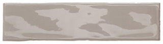 3x12 Costa Clara Natural Solid-Color Glossy Undulated Ceramic Tile