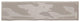 3x12 Costa Clara  Natural Solid-Color Glossy Undulated Ceramic Tile Pebble Gray