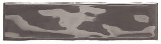 3x12 Costa Clara Natural Solid-Color Glossy Undulated Ceramic Tile