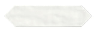 3x12 Stagecraft Picket Natural Solid-Color Glossy Undulated Ceramic Tile