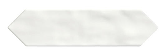 3x12 Stagecraft Picket  Natural Solid-Color Matte Undulated Ceramic Tile White Matte