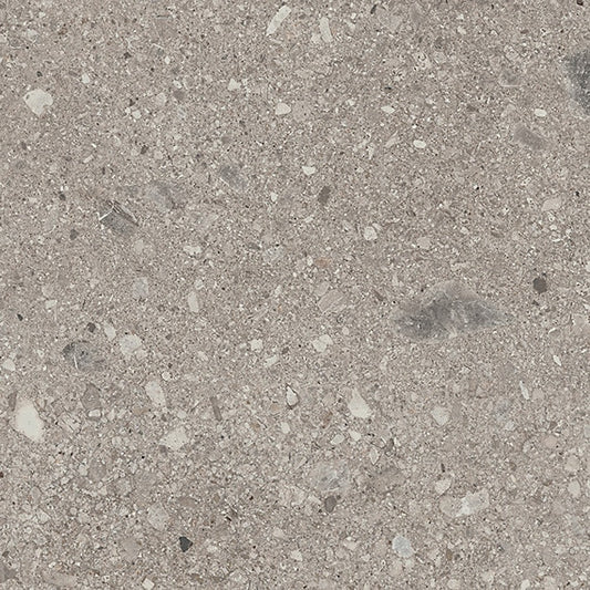 32x32 Assemble Fragment Shard  Natural Stone-Look Matte Textured Porcelain Tile Deep Gray