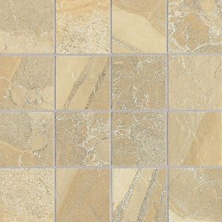 13x13 Ayers Rock Straight Joint Mosaic Stone-Look Matte Smooth Porcelain Tile