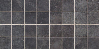 12x24 Continental Slate Straight Joint Mosaic Stone-Look Matte Riven Porcelain Tile