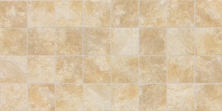 12x24 Continental Slate Straight Joint Mosaic Stone-Look Matte Riven Porcelain Tile