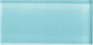 3x6 Color Appeal Natural Solid-Color Glossy Smooth Glass Tile