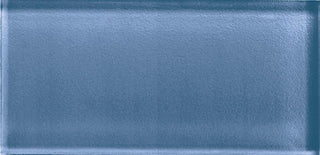 3x6 Color Appeal Natural Solid-Color Glossy Smooth Glass Tile