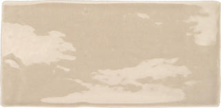 3x6 Artigiano Natural Solid-Color Glossy Undulated Ceramic Tile