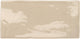 3x6 Artigiano  Natural Solid-Color Glossy Undulated Ceramic Tile Sand Beige