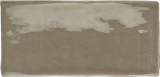 3x6 Artigiano Natural Solid-Color Glossy Undulated Ceramic Tile