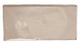 3x6 Mesmerist  Natural Solid-Color Glossy Undulated Ceramic Tile Sand Beige