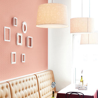 Soft Pink - 14x14 Revalia Remix Fan Shell Mosaic Solid-Color Glossy Smooth Ceramic Tile