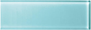 4x12 Color Appeal Natural Solid-Color Glossy Smooth Glass Tile