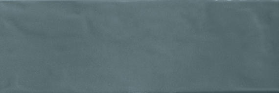 4x12 Mythology  Natural Solid-Color Glossy Undulated Ceramic Tile Deep Teal
