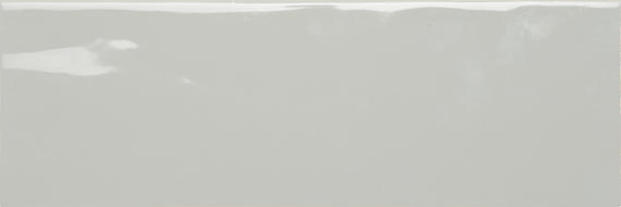 4x12 Middleton Square  Natural Solid-Color Glossy Smooth Ceramic Tile Light Gray