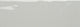 4x12 Middleton Square  Natural Solid-Color Glossy Smooth Ceramic Tile Light Gray