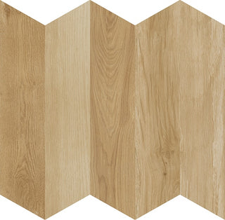 4x21 Treverksoul Chevron Natural Wood-Look Matte Smooth Porcelain Tile