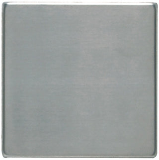 Silver Gray - 4x4 Metallica Natural Metallic-Look Satin Smooth Metal Tile