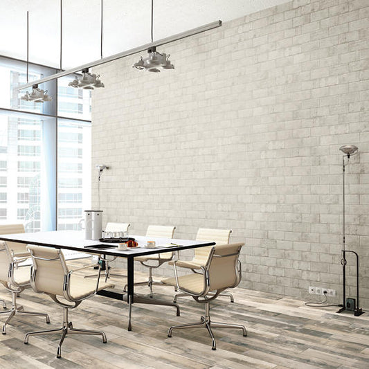 4x8 Brickwork Natural Stone-Look Matte Textured Porcelain Tile